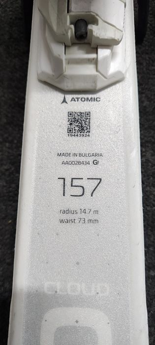 Narty 157 cm Atomic CLOUD C8 + wiązanie M10 2023r.