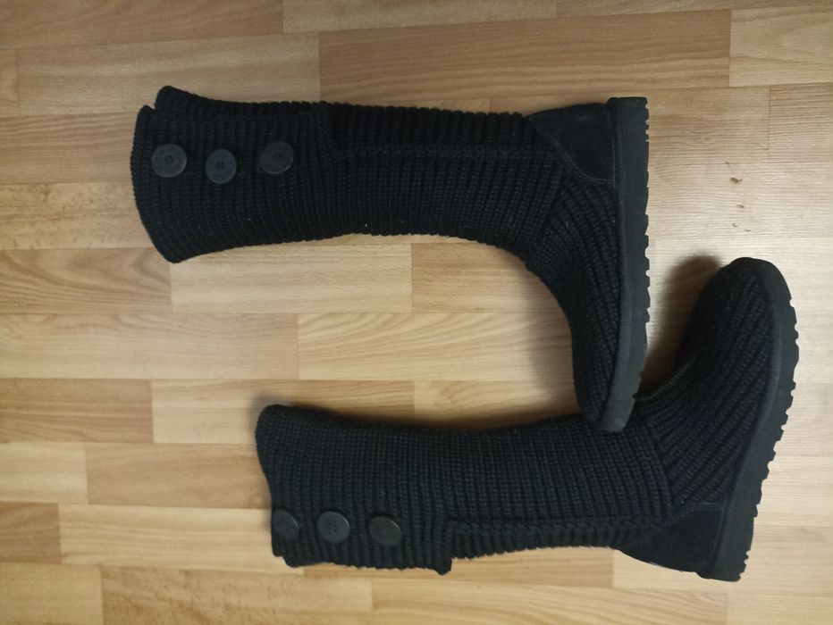 Оригинальные  вязаные сапоги UGG Australia, стелька внутри 26 см