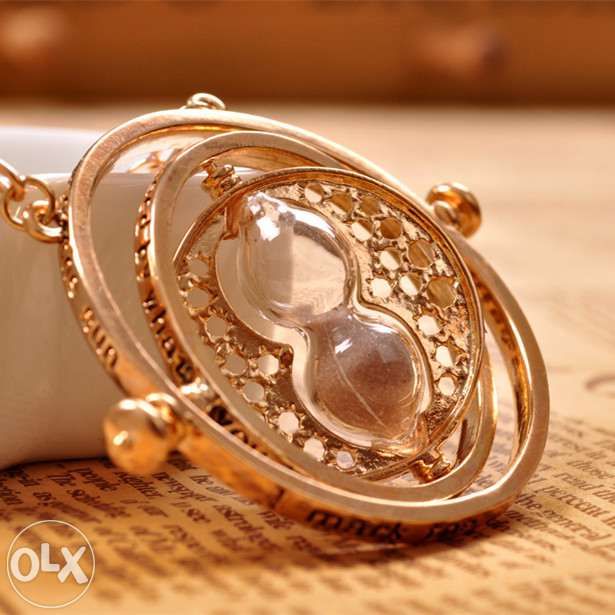 Colar Harry Potter Hermione - vira-tempo/Time Turner