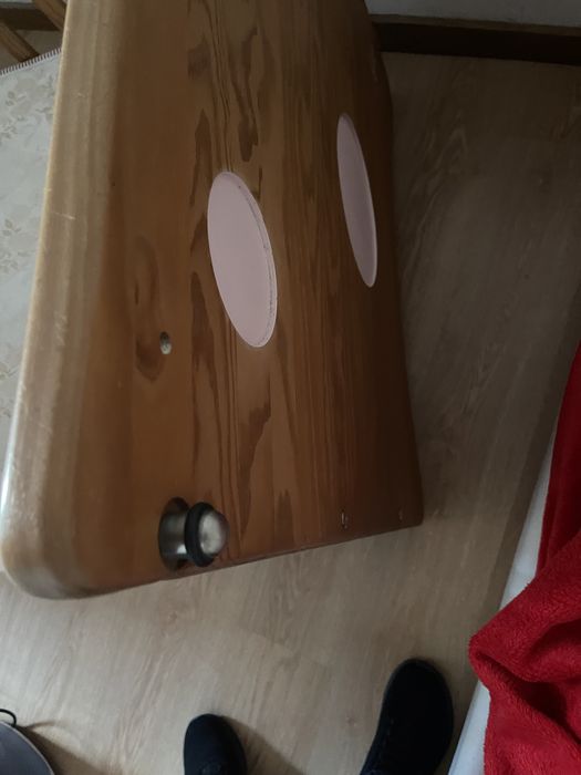 Cama bebé em madeira maciça marca BLOP