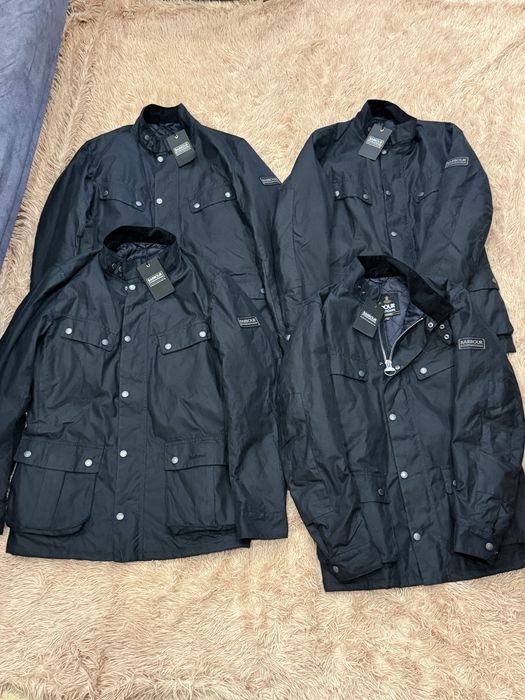 Новая ваксованная куртка Barbour Intl Tourer Duke Wax барбур вакс