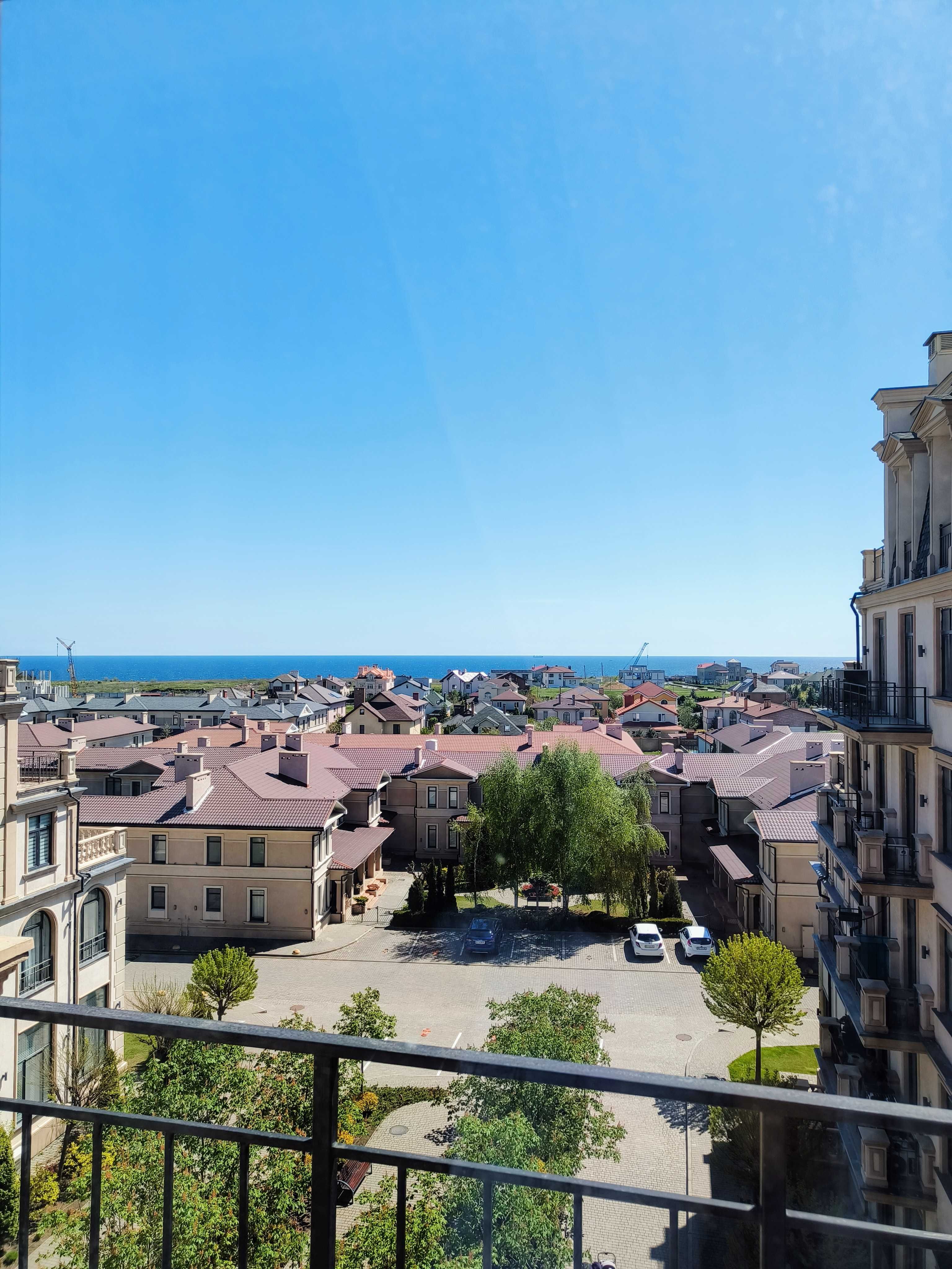 Здам подобово затишну квартиру. Вид на море. Рів'єра Фонтанка Одеса