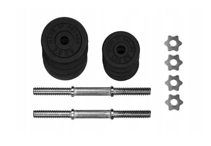 Hantle Żeliwne 2x10Kg Zestaw 20kg Talerze