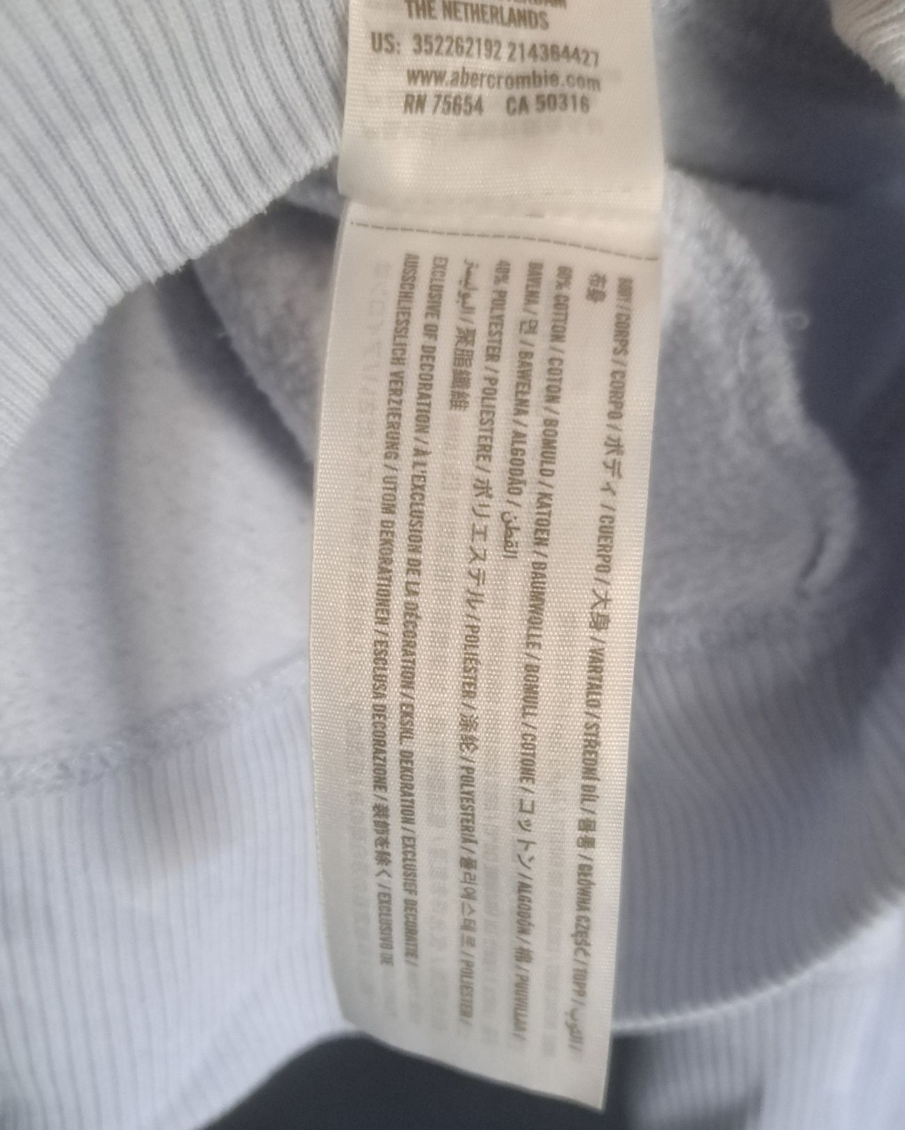 Bluza Hollister bez kaptura