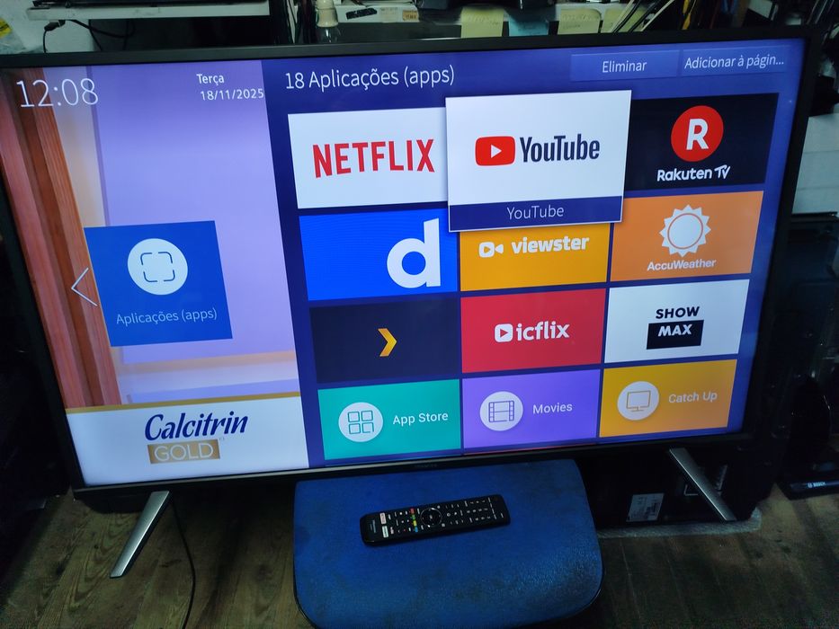 LCD hisense 49 polegadas Smart