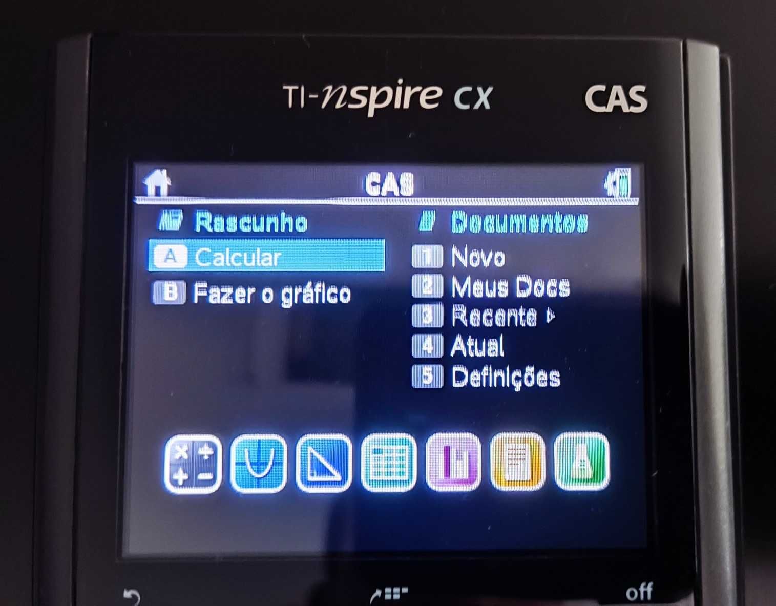 Calculadora gráfica Texas TI-Nspire CX CAS