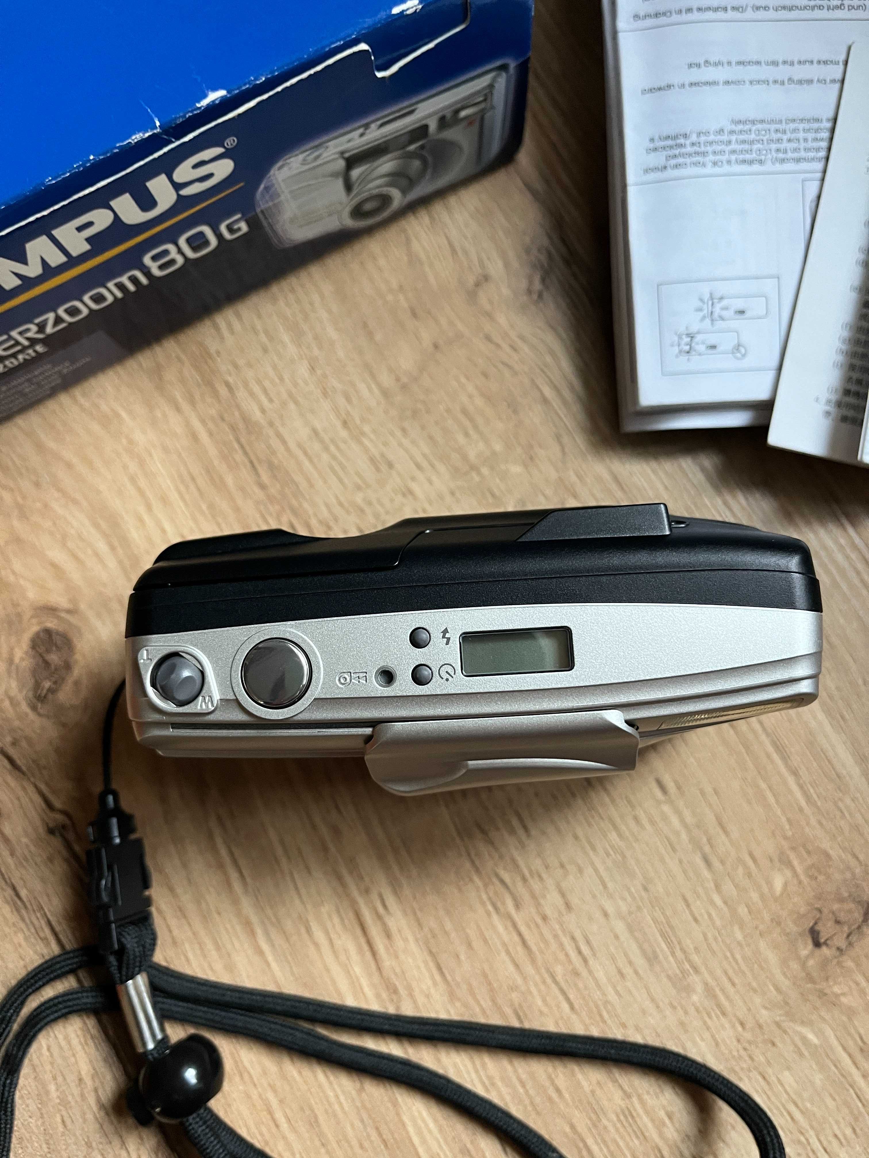 Плівковий OLYMPUS Superzoom 80G Quartzdate з коробкою та документами