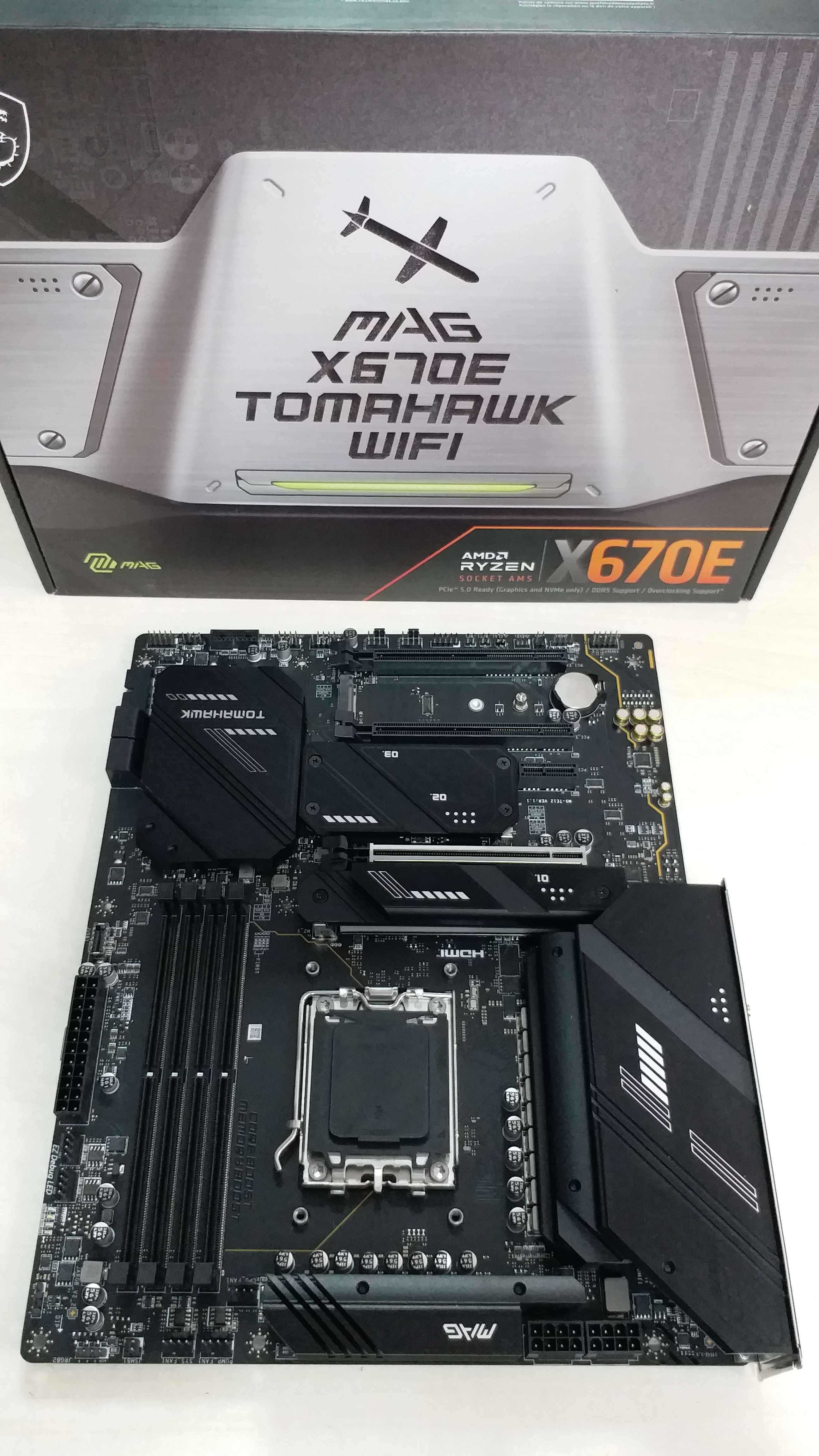 Топ плата MSI MAG X670E Tomahawk WiFi  AM5  DDR5
