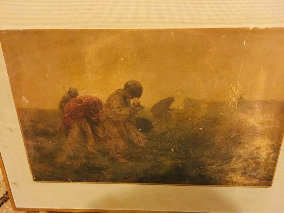 Obraz Józefa Chełmońskiego z 1896r temat Burza :)