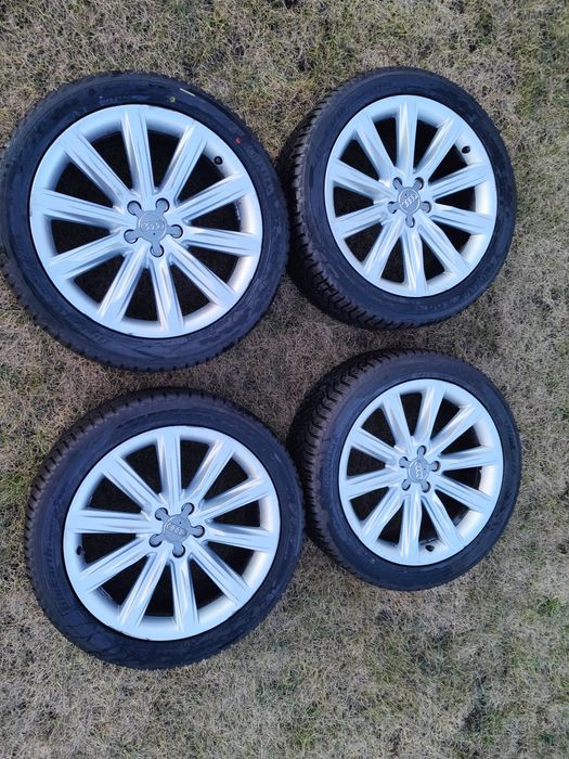Felgi audi 5x112 19 a7/A6 nowe opony yokohama et26