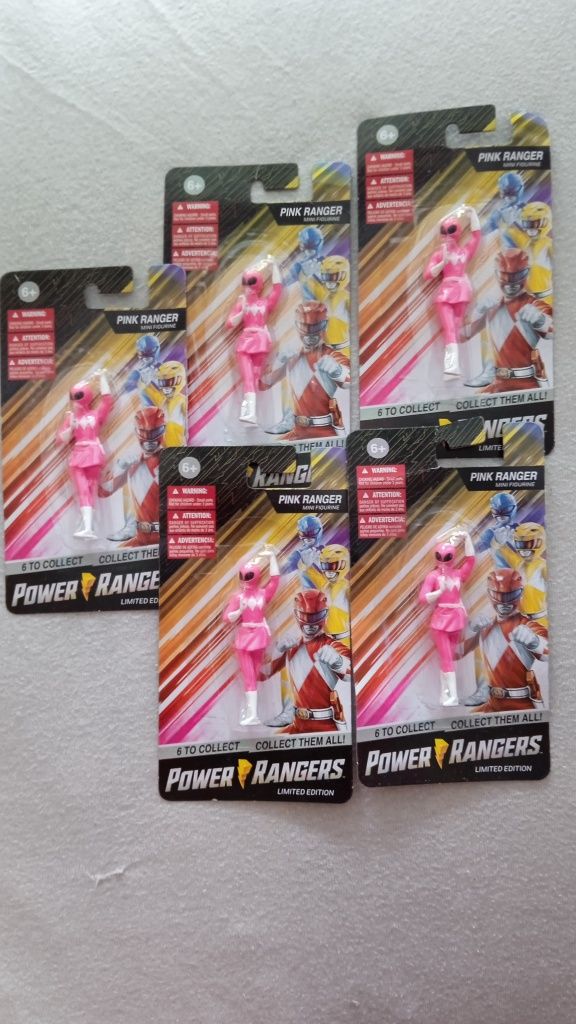 Figurki power Rangers pink ranger