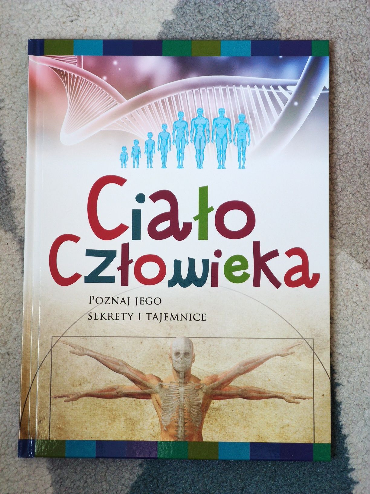 Książeczka dla dzieci "Ciało Człowieka", stan jak nowa