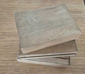Pudełka drewniane na karty do decoupage