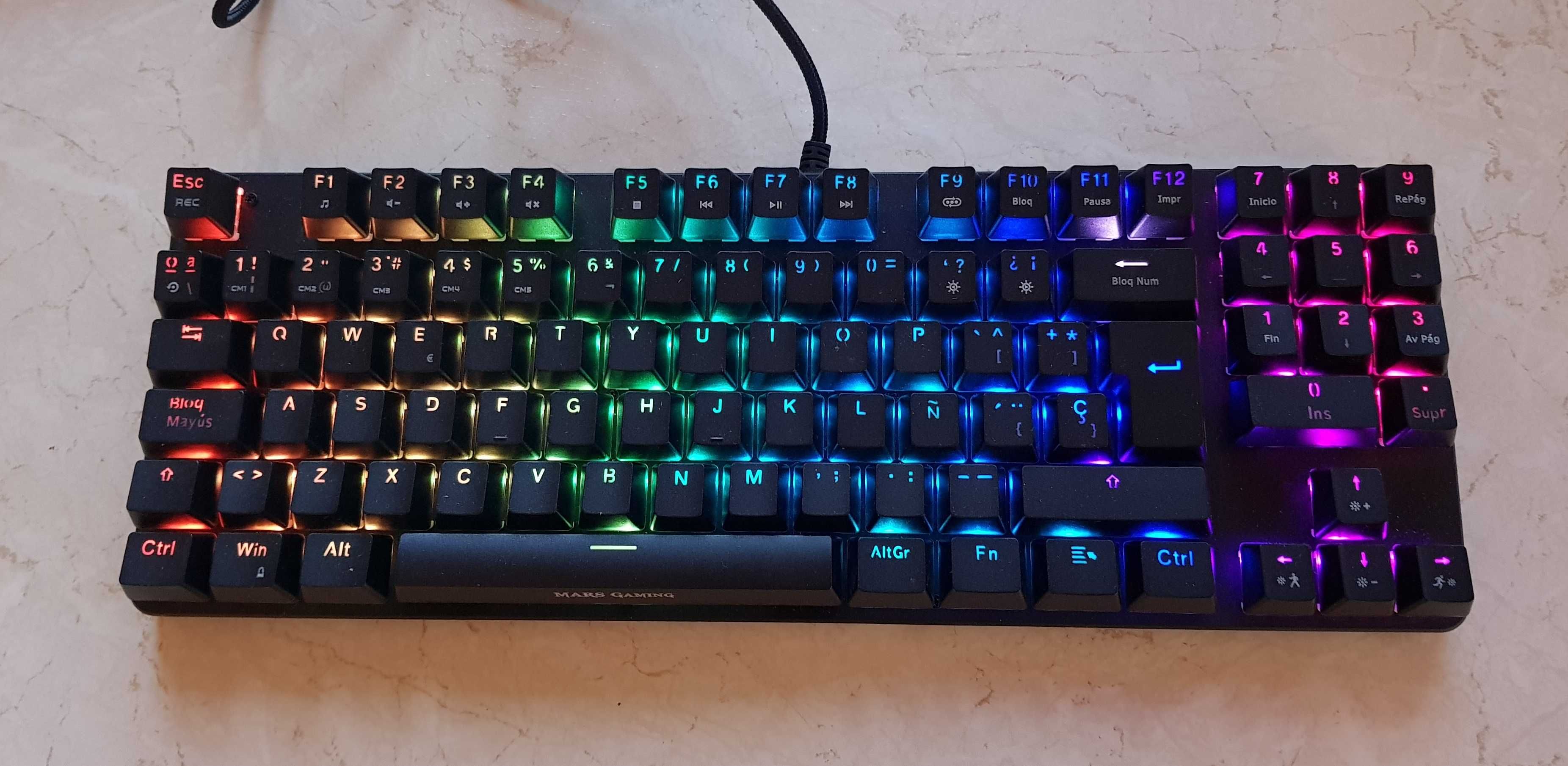 Klawiatura mechaniczna MARS GAMING MKREVOPRO RGB