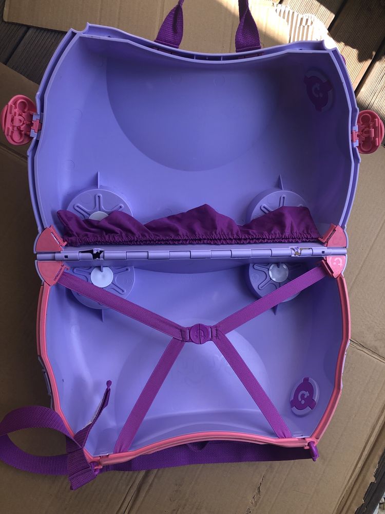 Trunki- jeżdżąca walizka kucyk