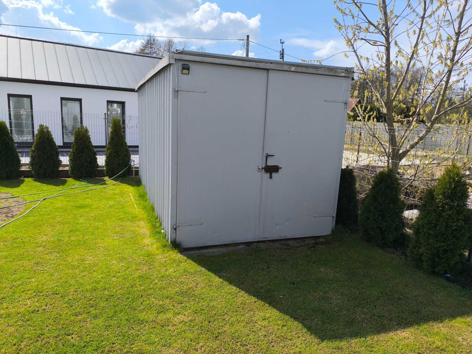 Blaszak na budowę 2,5x5m – solidna buda na budowę , kontener