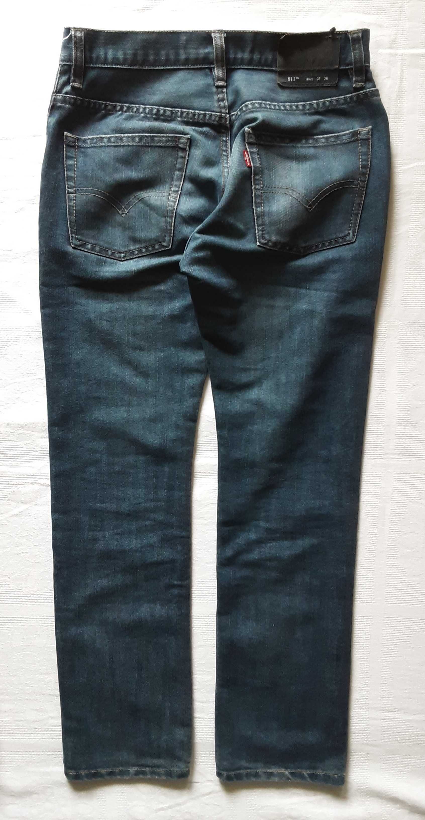 S Levis 511 slim spodnie jeans