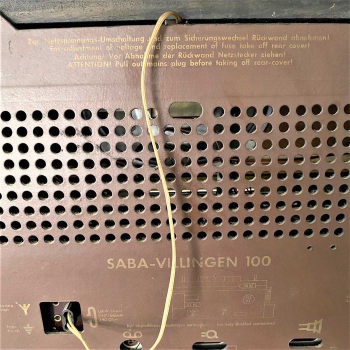 Radio Antigo Madeira Saba Villingen 100