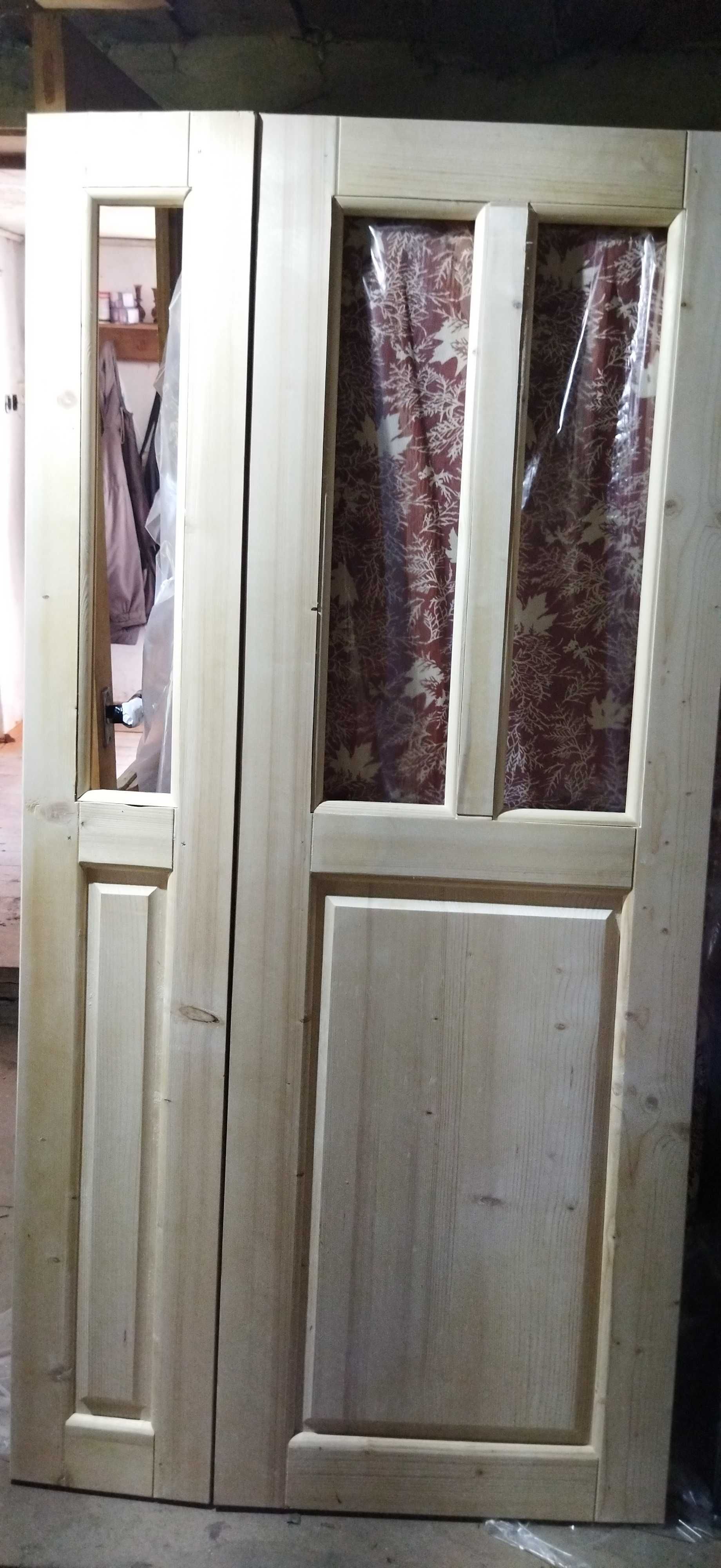 Двері деревяні двостворчасті Розмір 97х195
