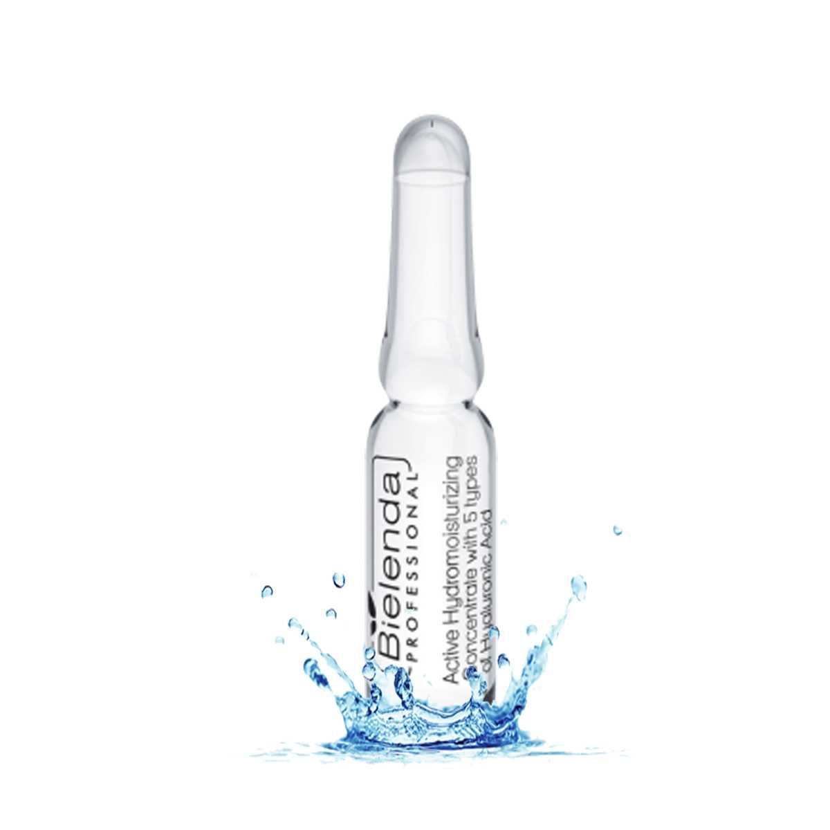 BIELENDA Koncentrat Hydronawilżający 5 Form Kwasu Hialuronowego 10x3ml