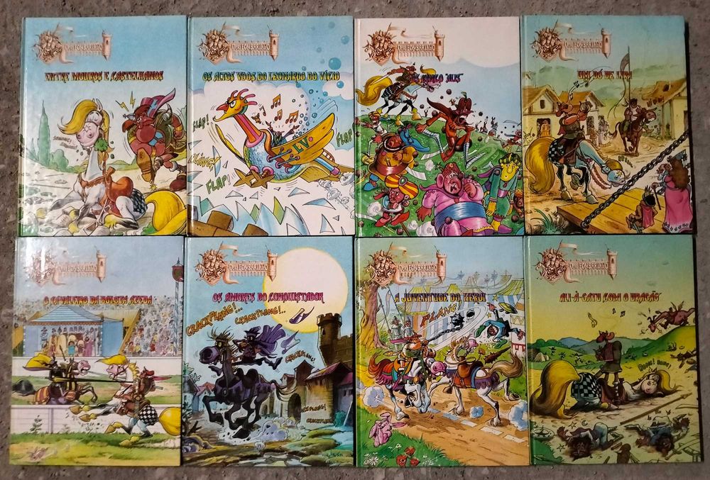 BD: Don Fonsarilho - 8 livros