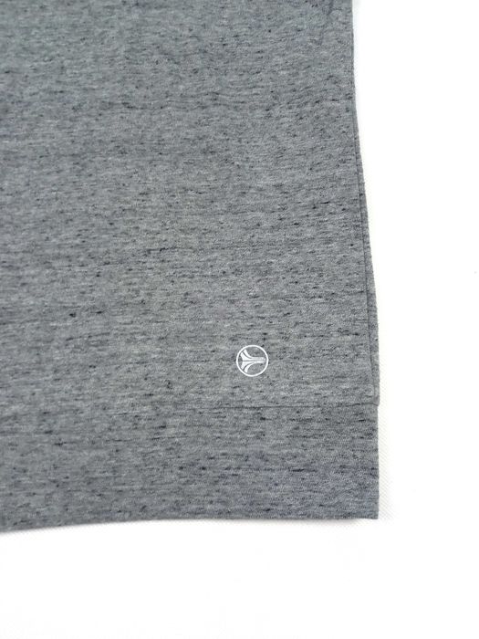 Szara miękka bluza męska z długim rękawem i kominem Diverse XS/S