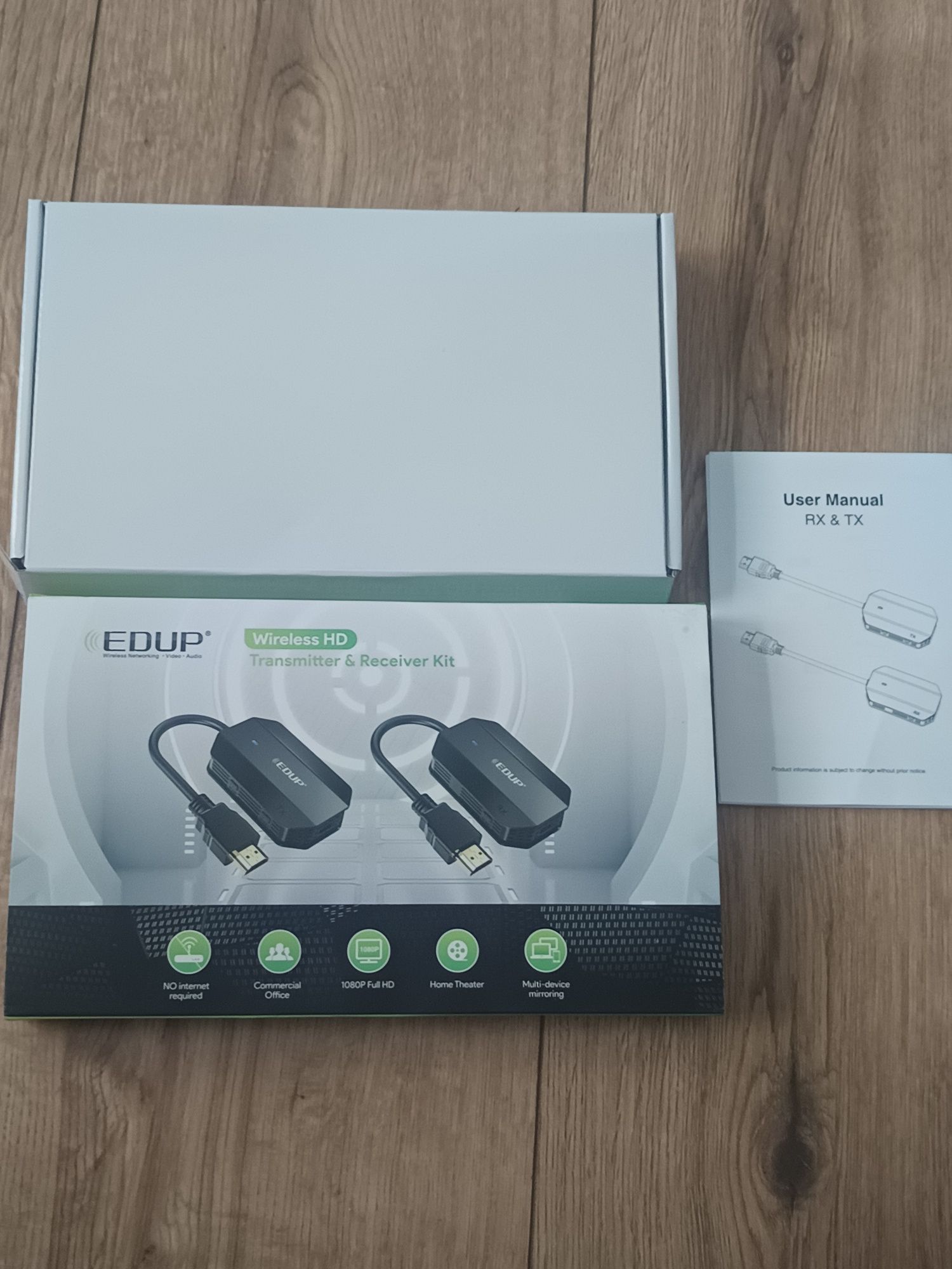 Bezprzewodowy Transmiter HDMI EDUP FullHD 1080p 60Hz Adapter HDM