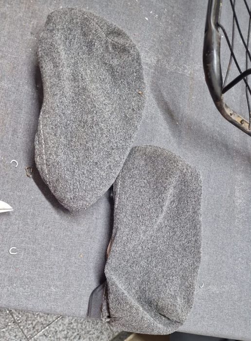 Várias capas / tecidos dos bancos Peugeot 205 XS