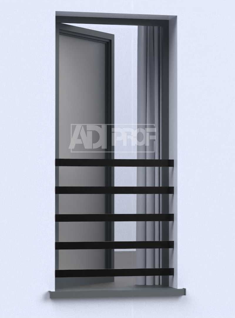 Balkony Francuskie, Balkon Francuski, Balustrada, Aluminium