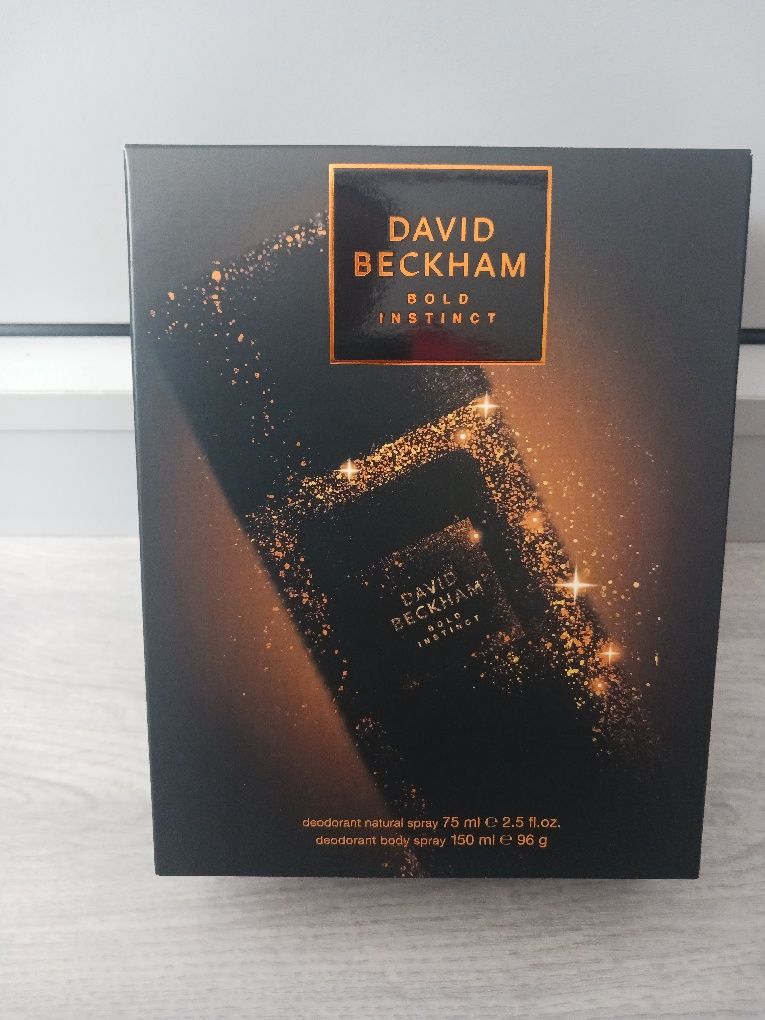 Zestaw perfum David Beckham / perfumy 75ml + dezodorant 150ml / Bold
