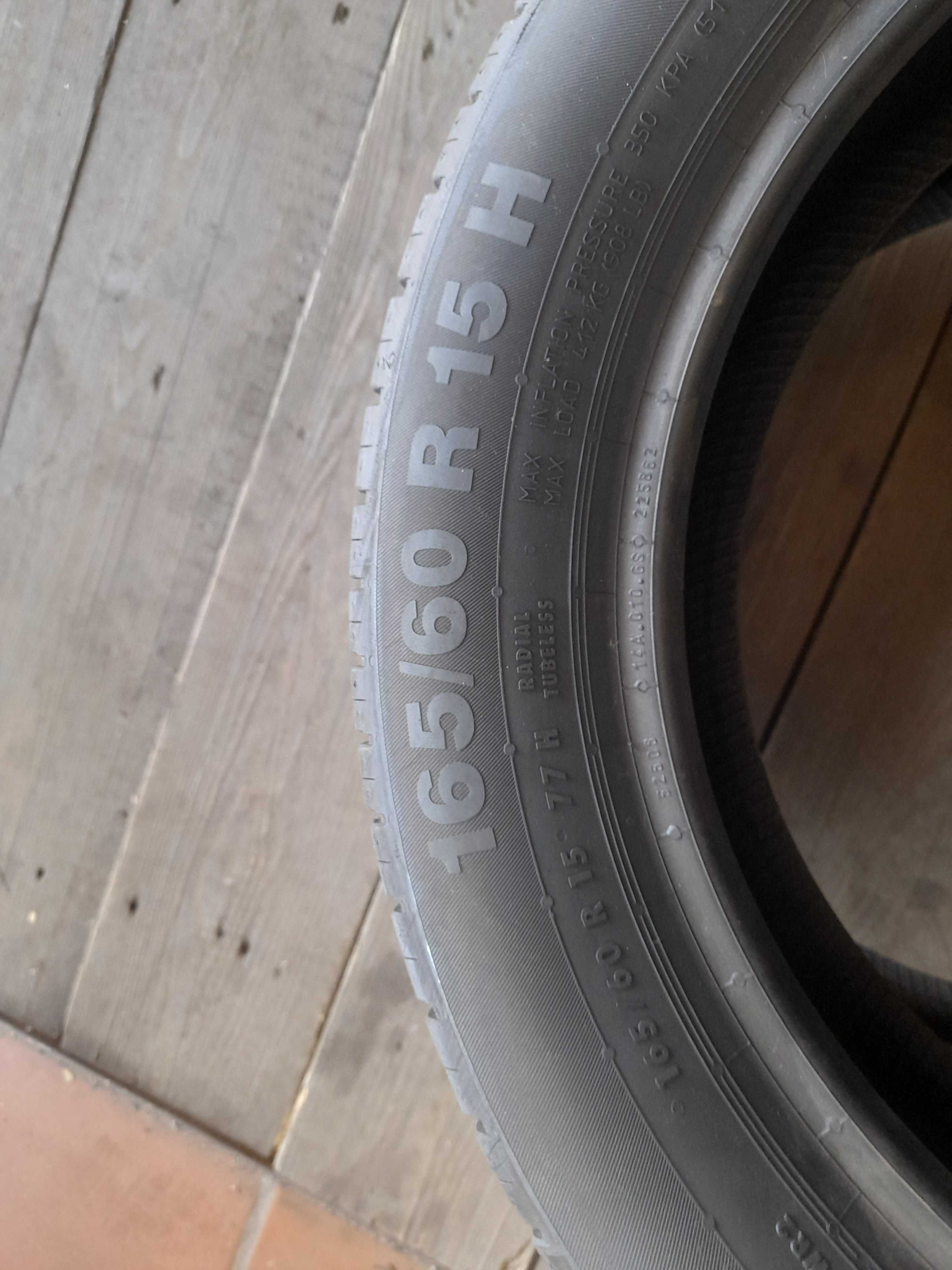 Opony demo 165/60r15 Continental