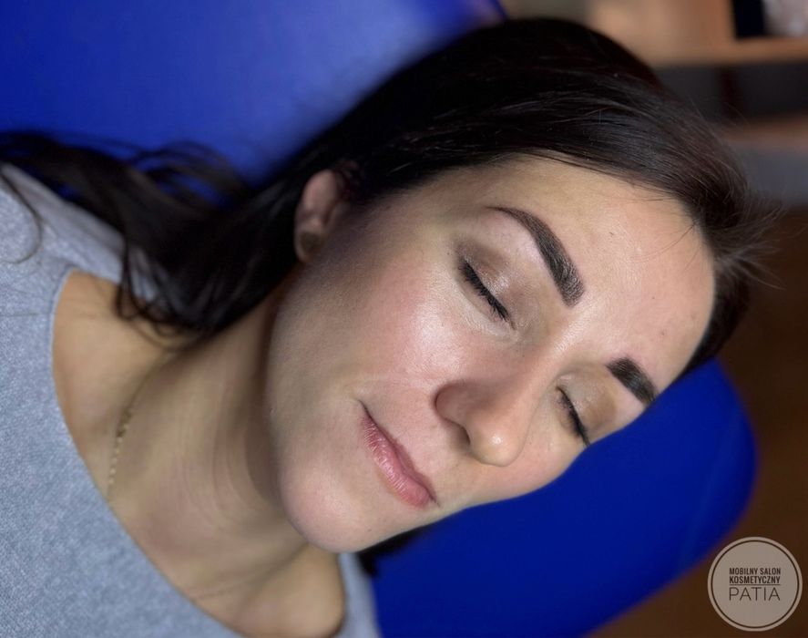 300 zł Makijaż permanentny brwi mobilne usługi dojazd do domu klienta