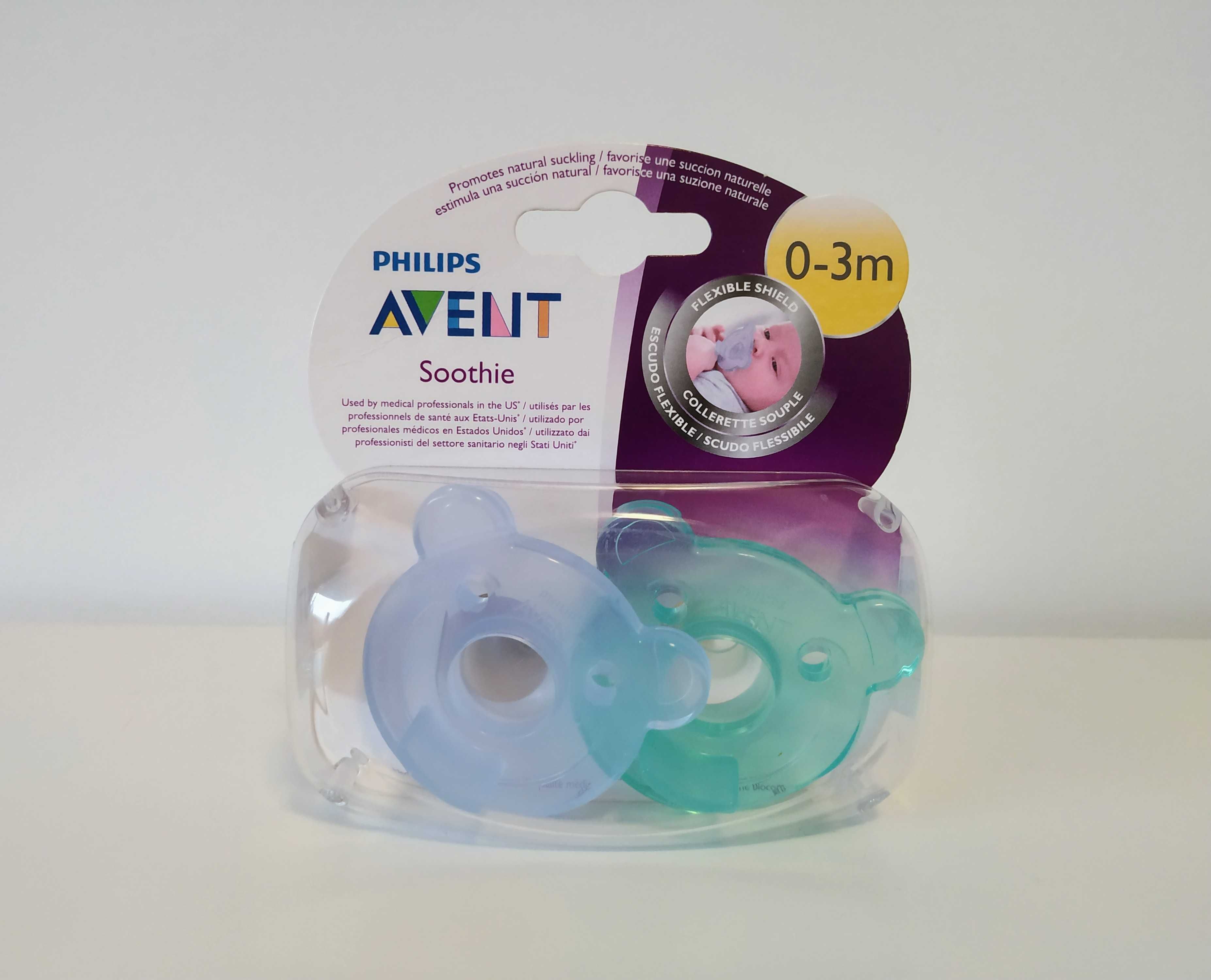 Chupetas Philips Avent Soothie 3m+