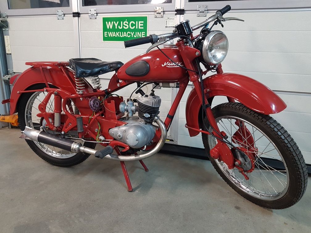 Mińsk M1M 125 cm3 1957r motocykl zabytkowy