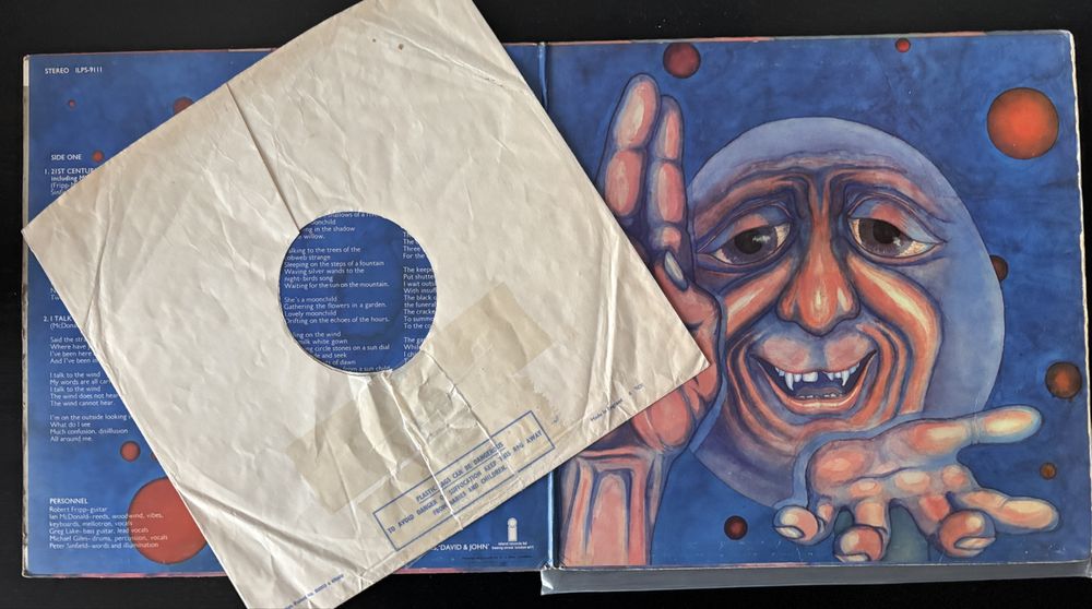 King Crimson - In the Court of the Crimson King (pierwsze wydanie UK)