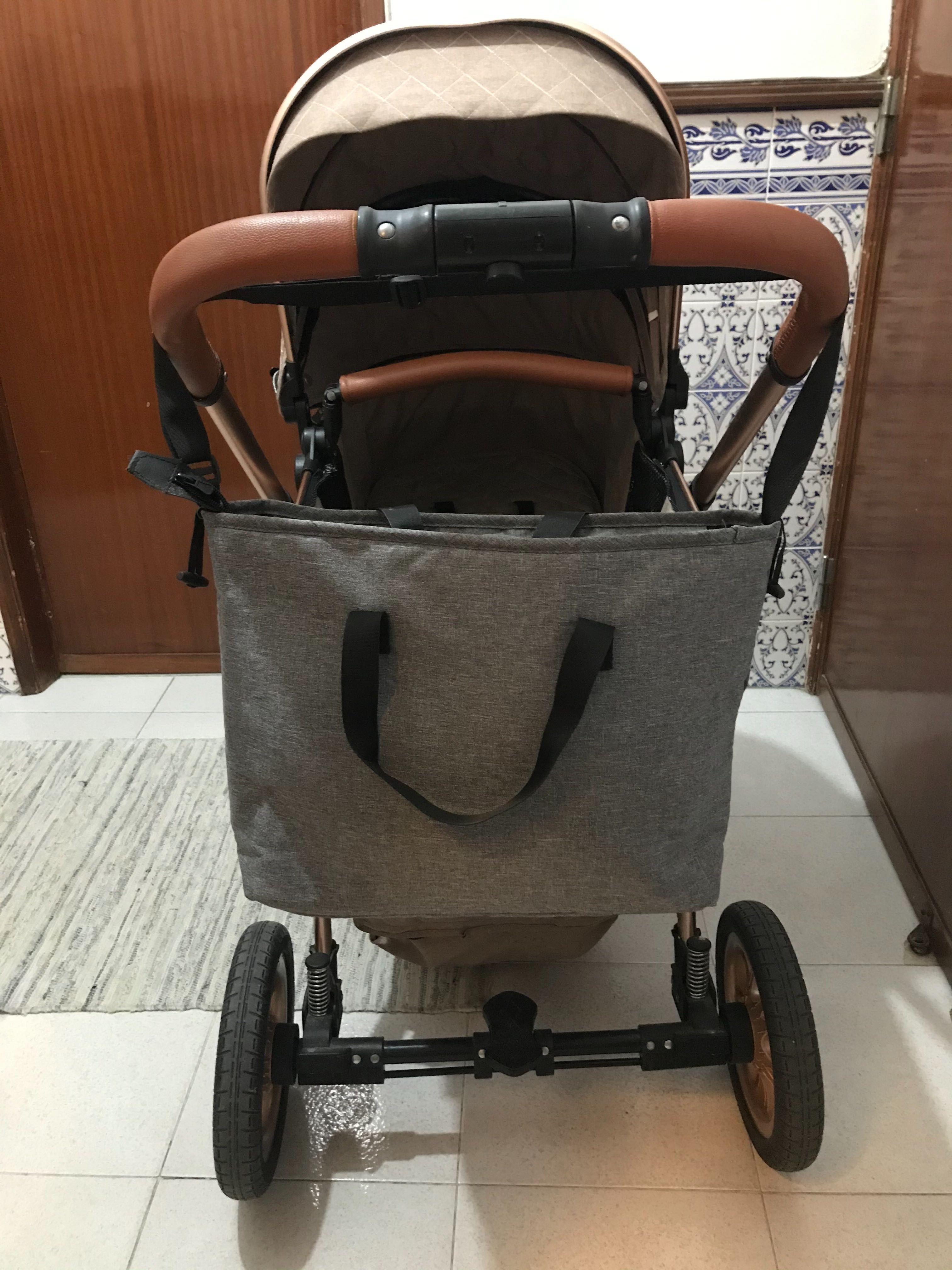 Carrinho de bebé completo