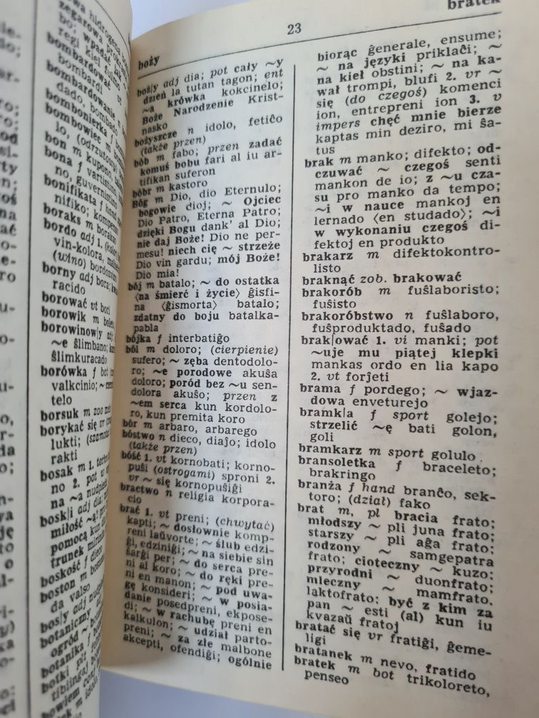 Mały słownik polsko-esperancki