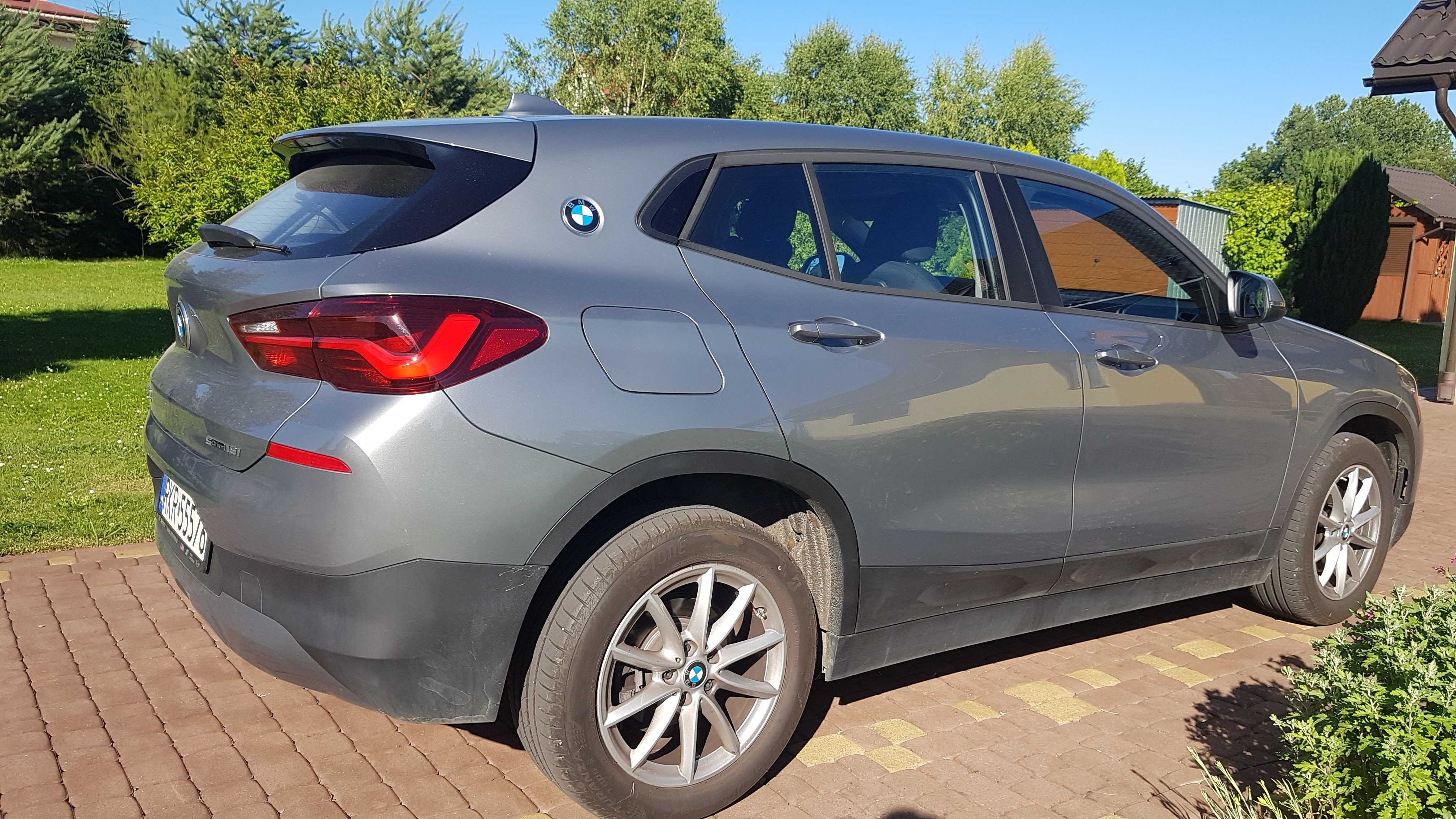 bmw x2 SUV z 2022r. benzyna automat z salonu poj.1,5 cm bez uszkodzeń,