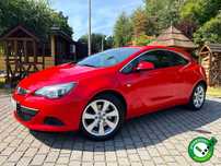 Opel Astra GTC 1.4T BI XEONO/pół skóra/bezwypadkowy/serwisowany/alumki/super stan