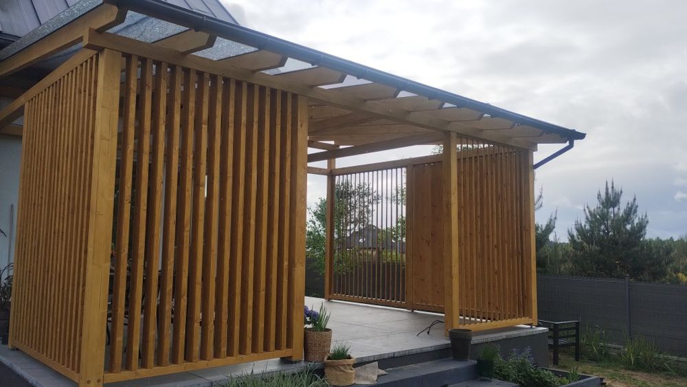 Zadaszenia drewniane