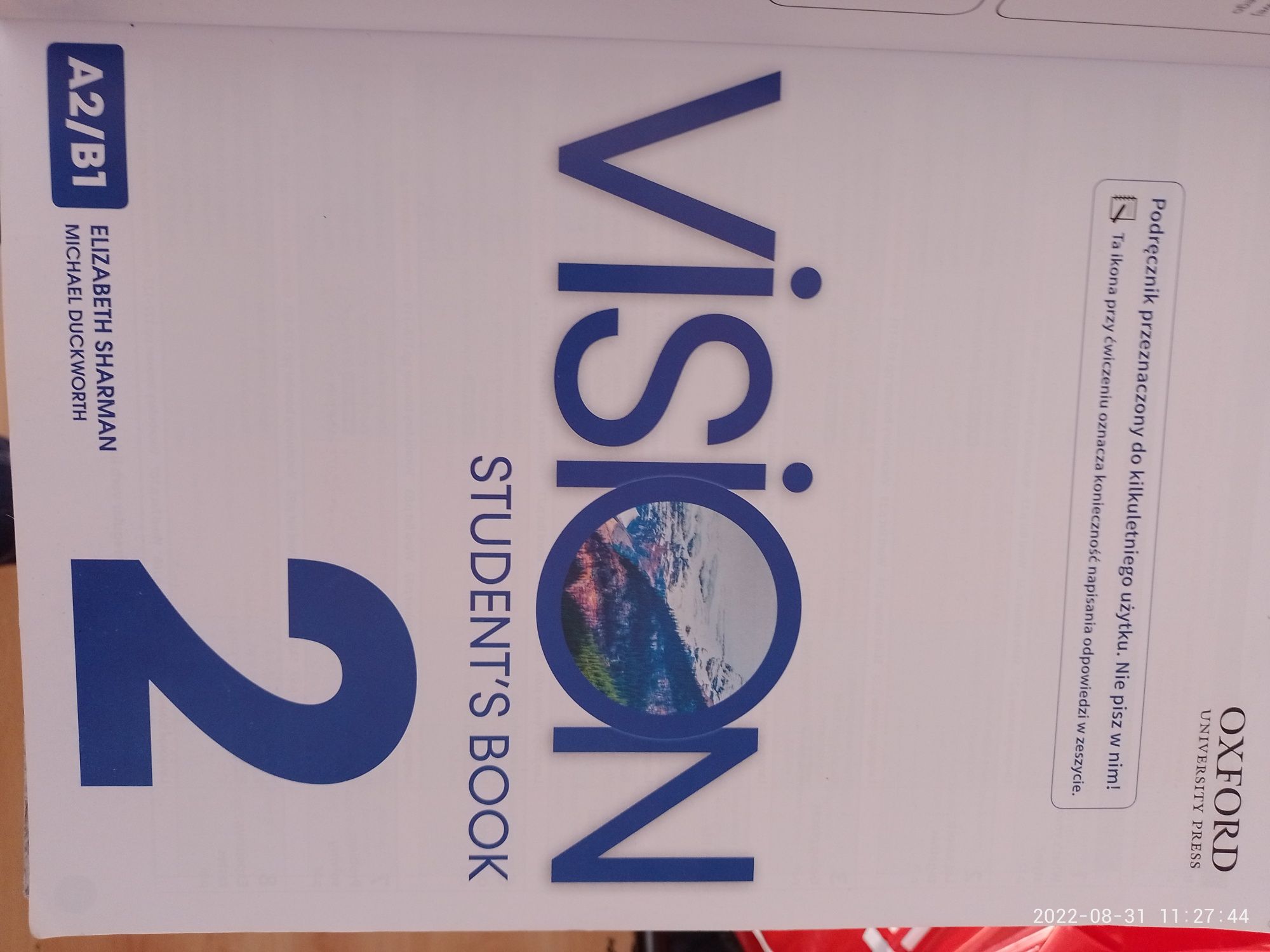 Vision 2  podręcznik do języka angielskiego