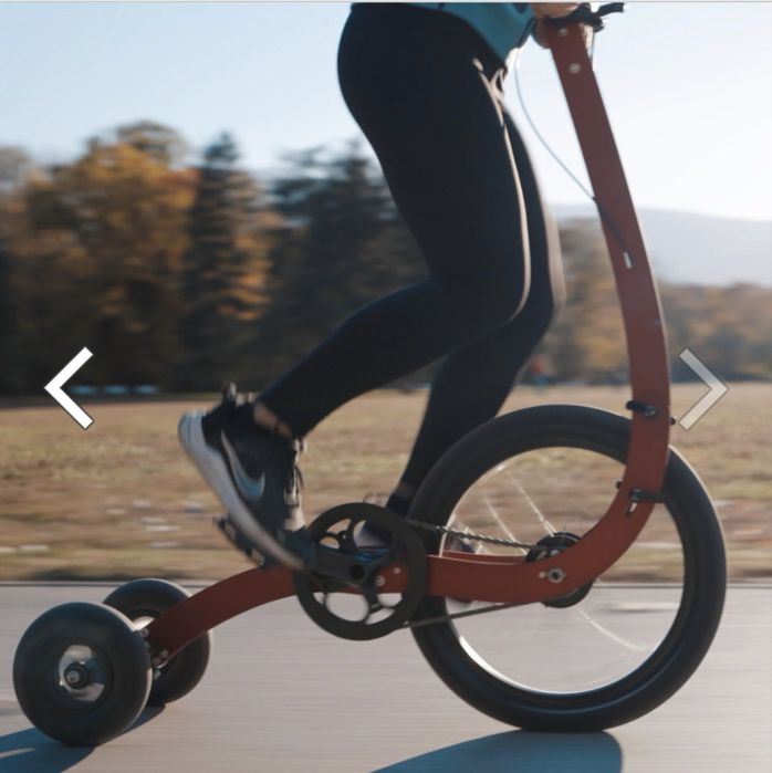 Bicicleta Halfbike 3 — treino completo: cycling, skiing, eliptical