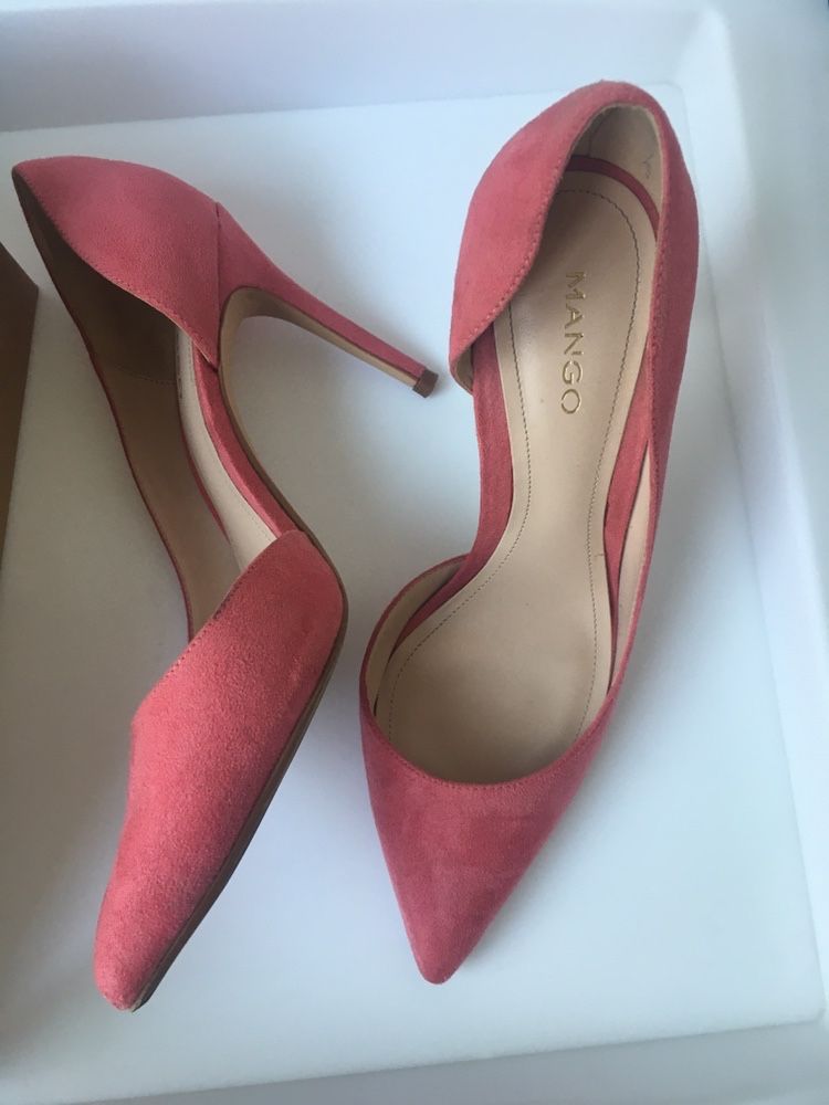 Sapato salto alto rosa