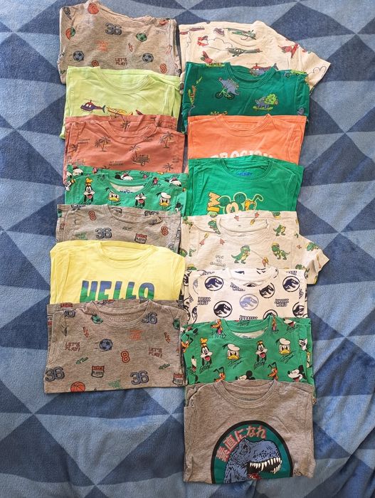 Koszulki r.122 primark