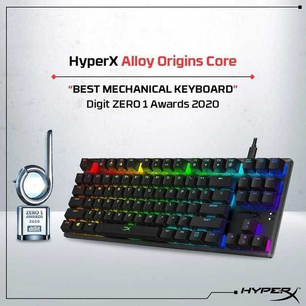 Игровая клавиатура HyperX Alloy Origins Core Черная