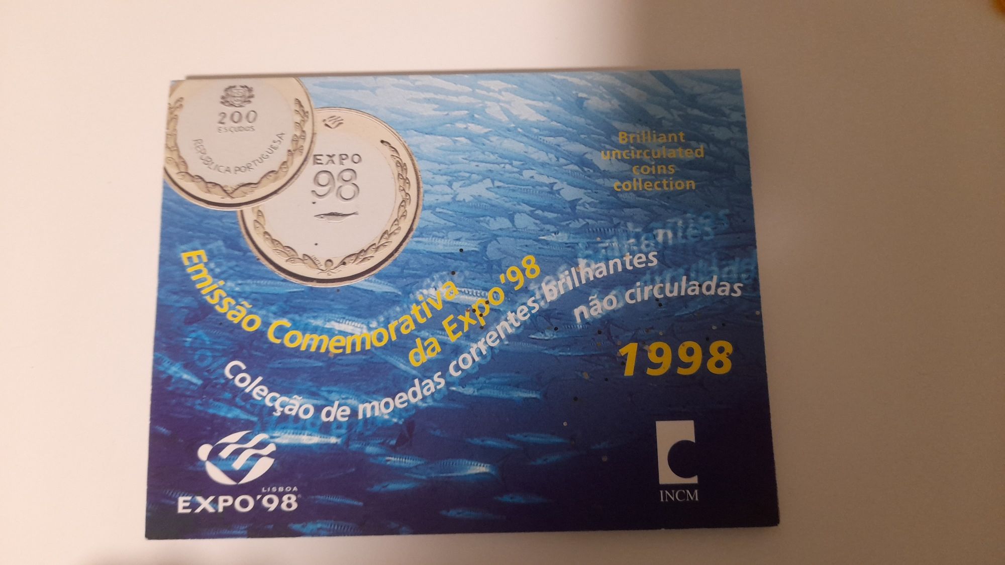 Coleção moedas Expo '98