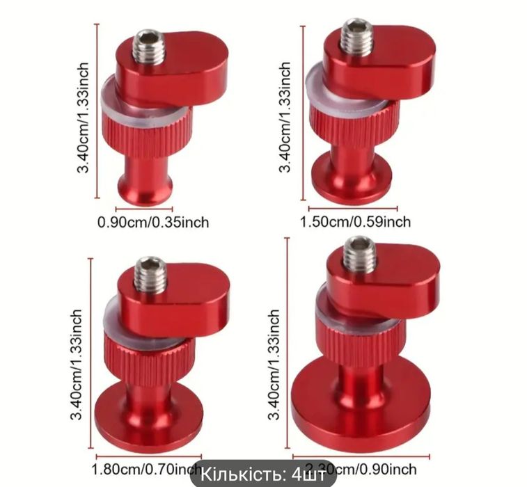 Металеві грибки для PDR