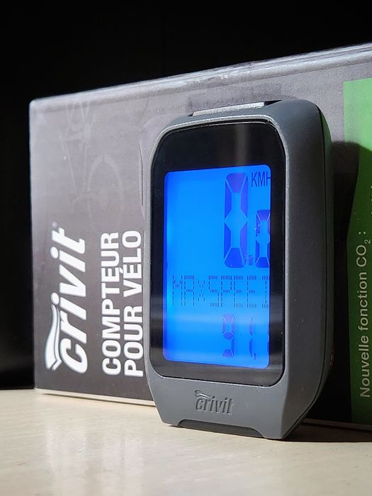 Crivit велокомпютер безпровідний підсвітка