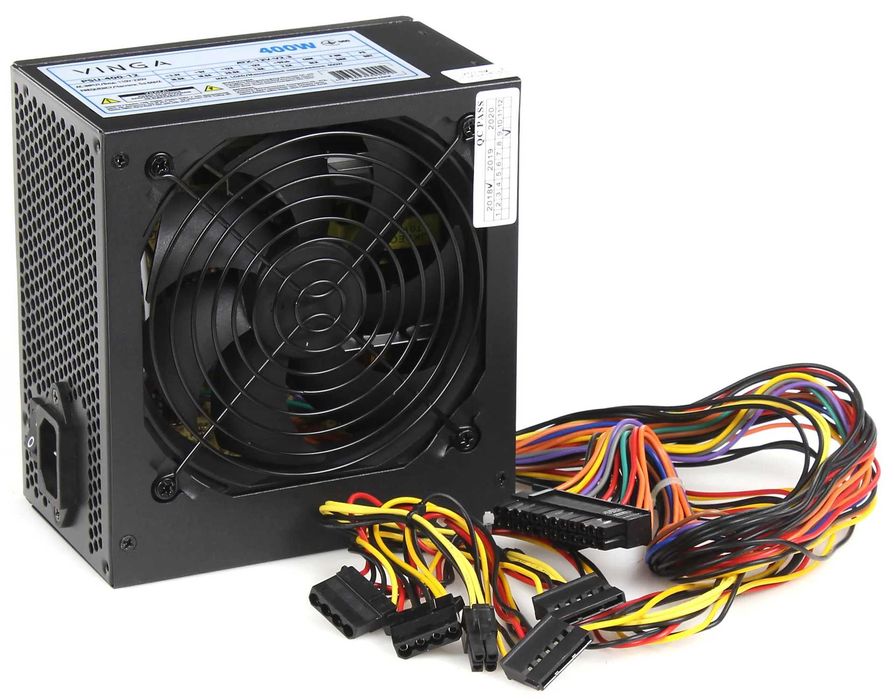 Блок живлення Vinga 400W (PSU-400-12 black)