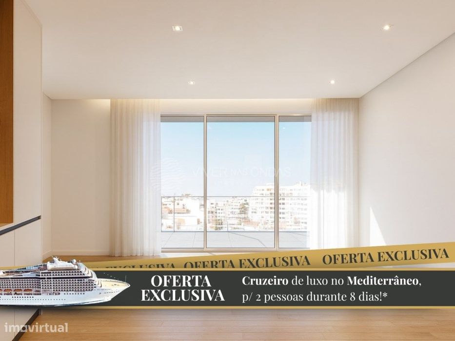 T2 Duplex c/ duas varandas em Nova Construção na Costa da Caparica.